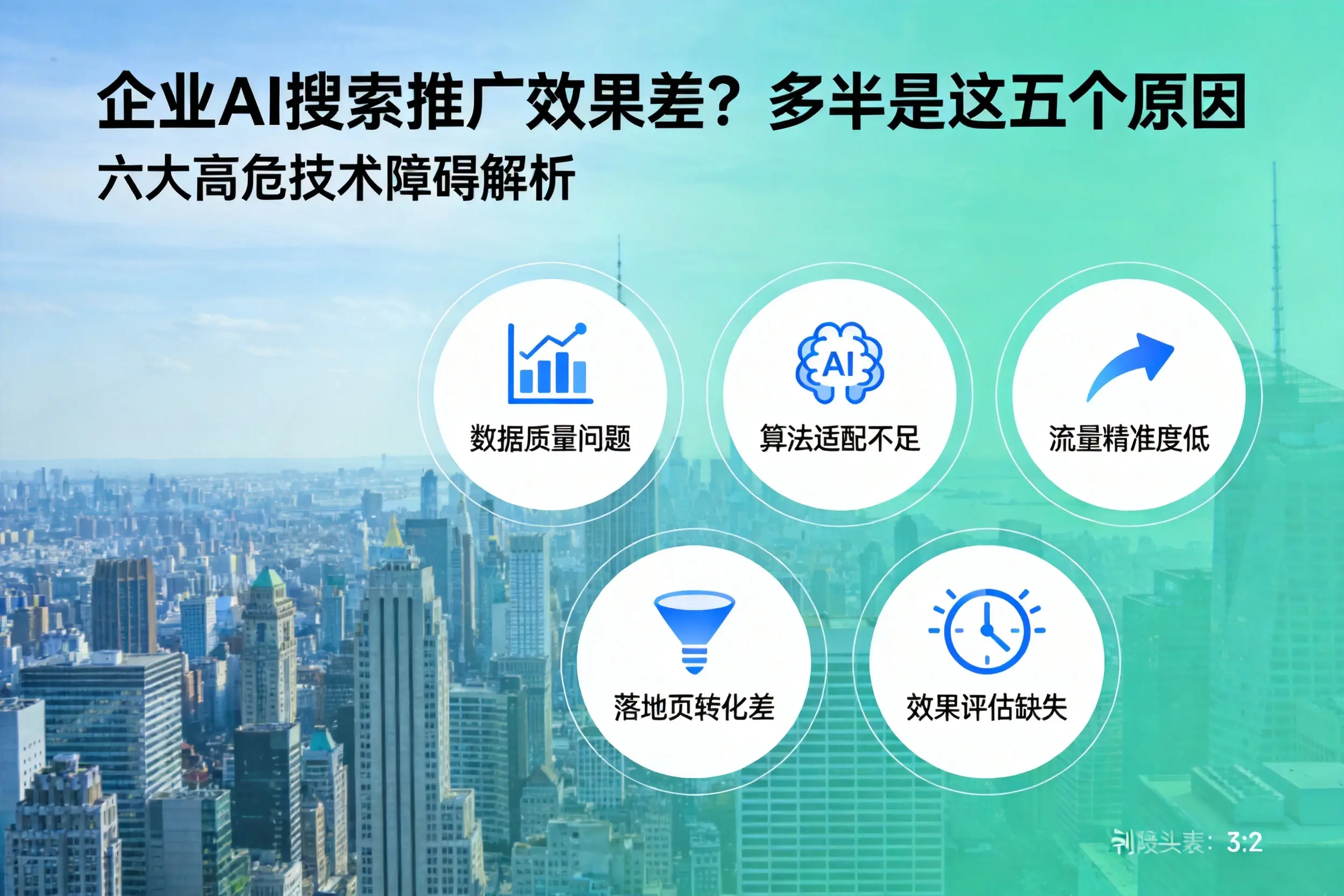 合水企业AI搜索推广效果差?多半是这五个原因